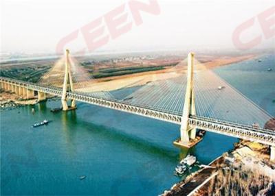 China Intelligent  Civil Engineering Bridge Construction Strand-jack System for Wuhan Qingshan Yangtze River Bridg for sale