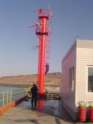 China Stainless Steel 3.0-30.0m Fire Fighting Fire Monitor Tower for sale
