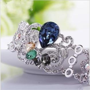 China 305014 Montana Ink Blue Butterfly bangle bracelets beautiful costume jewelry fashion jewellery wholesale uk online jewe for sale