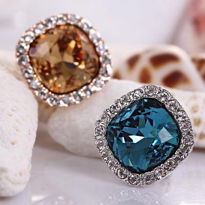 China 405024 Light Colorado Topaz Retro color crystal Earrings great costume jewelry fashion jewellery suppliers online jewel for sale