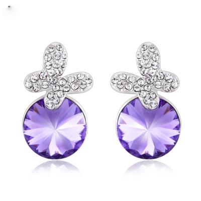 China Ref No.: S200005 Beads Butterfly S925 Earring original silver jewellery solid silver jewelry for sale