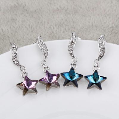 China Ref No.:440301 Wishing Star Earring sell wholesale jewellery handcrafted beaded jewelry for sale