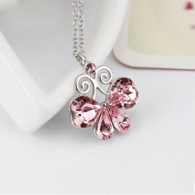 China Ref No.:140607 Butterfly Sakura Necklace boutique jewellers wholesale fashion jewellery jewellery co for sale