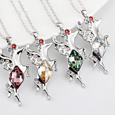 China Ref No.: 140704 Pentium Horse Necklace online silver jewellery store wholesale thai jewelry for sale