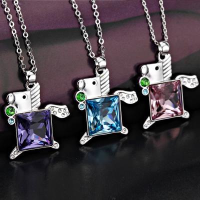 China 140711 Tanzanite Willing horse Necklace cosmetic jewellery wholesale fantasy jewelry europe online european jeweler for sale