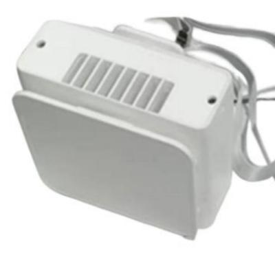 中国 Brushless Motor portable waist clip fan 10000mah Battery Powered Clip On Waist Fan 販売のため