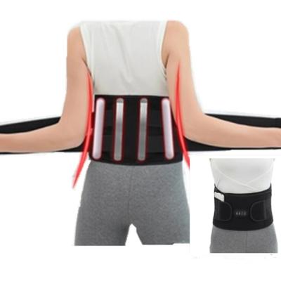 China Power Bank Usb Heated Waist Belt Cowhide Breathable Warm Therapy for sale