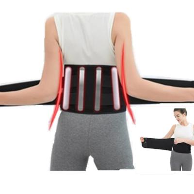 China Massagem na cintura com aquecimento por vibração de três graus com plugue USB à venda