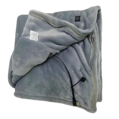 China Light Weight Usb Heated Blanket 10W 5V safe Flannel 0.94kg for sale