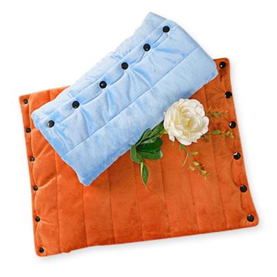 China Almofada de cadeira de escritório aquecida de poliéster/algodão removível e lavável à venda