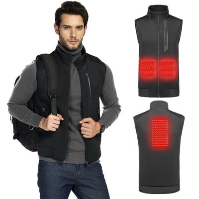 China Electrically Thermal Rechargeable Heated Vest graphene Heated Body Warmer for sale