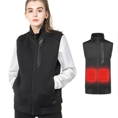 China Men And Women Rechargeable Heated Vest Battery Heated Vest unisex Anti Shrink for sale