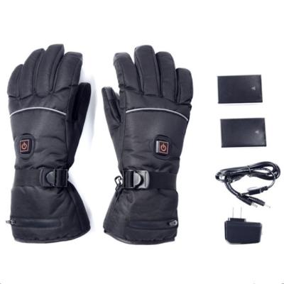 China Anti Slip Thermal Heat Gloves  PU Leather Composite Fiber Heating Element for sale