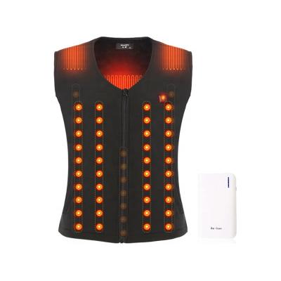 China Intelligent Control Electric Heated Vest Polyester Smart Casual for sale