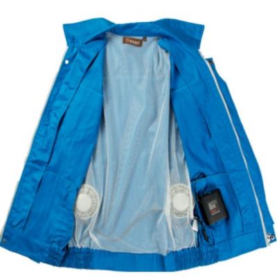 China OEM ODM Fan Cooled Jacket Air Conditioned Clothes For Railway Workers for sale
