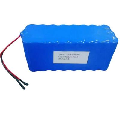 China Caixa azul de PVC 12V 20Ah Bateria 3S8P 18650 Bateria de lítio à venda