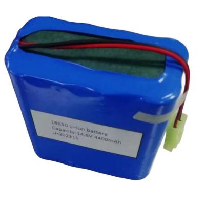 China 14.4V 4400mAh 18650 Cell Battery Pack 4S2P With Tamiya Plug For Wireless Par Light for sale