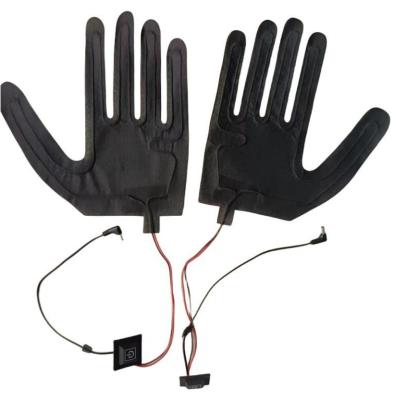 中国 Custom 7.4V Heating Pad for gloves with DC 3.5x1.35mm plug 販売のため