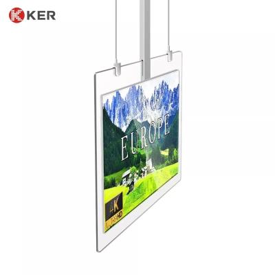 China High Quality Portable 32 43 49 55 Inch Double Side Hanging Digital Signage for sale