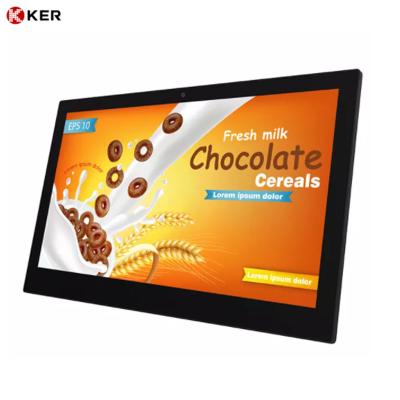 China Hot sale wall mounted 55 inch lobby touch screen advertising kiosk interactive digital signage for sale