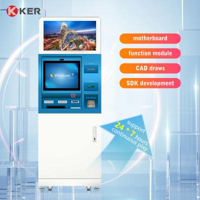 China Touch Screen Multi-function purchase atm bank machine Multifunction Self Service Kiosk for sale