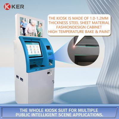 Chine Cash Deposit / acceptor Payment indoor cash machine kiosk Self Service Terminal à vendre