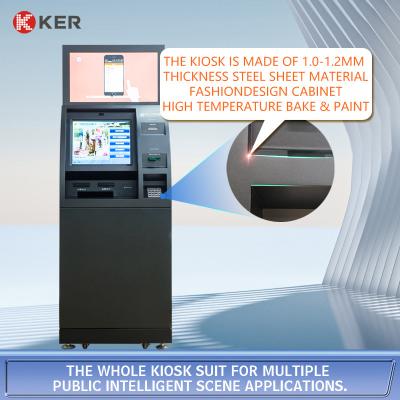 China OEM ODM Factory Price Currency Atm Infrared Touch Screen Self Service Terminal for sale