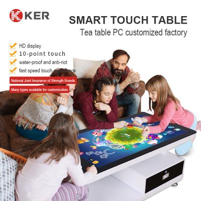 China 32 43 Inch Conference Room Children Interactive Media Table for sale