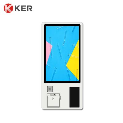 China Android Payment Ticketing 32 Inch 1920*1080 Self Service Ordering Kiosk for sale