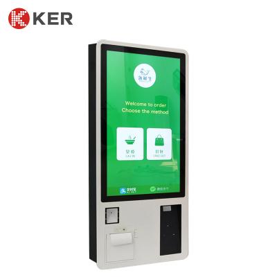 China Restaurant Fast Food 24 32 Inch Self Service Ordering Kiosk for sale