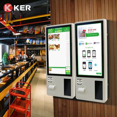 China Wall Mount KER 21.5 24 Inch Self Service Ordering Kiosk for sale