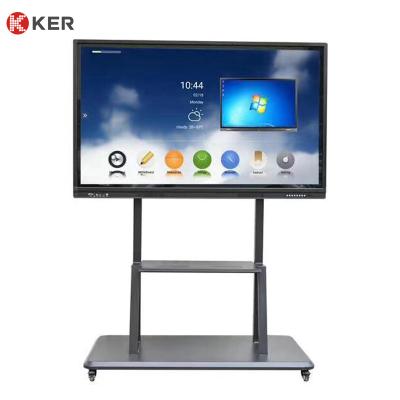 China 3840*2160 Touch Screen All In One 75'' Electronic Interactive Whiteboard for sale