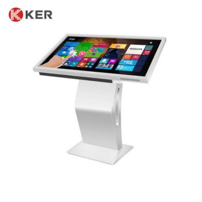 China 49 55 Inch LED Slim Touch Screen Interactive Kiosk for sale