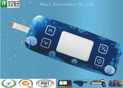 China Interruptor sensível do toque padrão do teclado numérico da membrana com acrílico/PC/folha de prova de vidro à venda