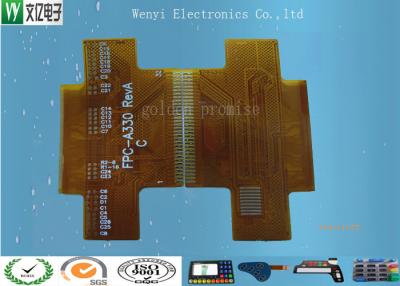 China High Precision Gold finger 1 OZ Copper 0.3mm thickness 2 layer Flexible Printed Circuit for sale