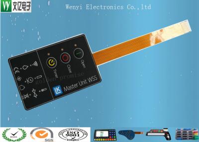 中国 3キーFPCの膜スイッチ キーパッド/浮彫りになる注文の膜スイッチ 販売のため