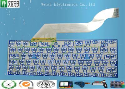 China Circuitos flexibles de múltiples capas del interruptor de membrana del teclado, 2 capas de Fpc de la placa de circuito de la flexión en venta