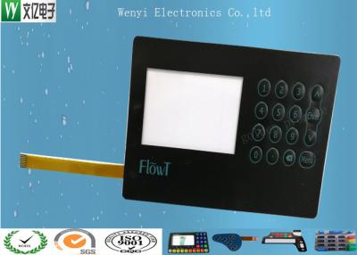 China 0.5 Mm Pitch Embossing Membrane Switch , Double Side Membrane Switch Keypad for sale