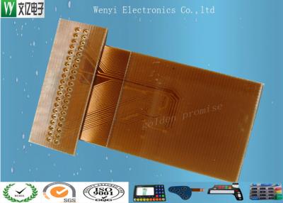 China PI Stiffener FR4 Rigid Flex Circuits Flexible Printed Circuit Film 0.27mm -0.36mm Thickness for sale