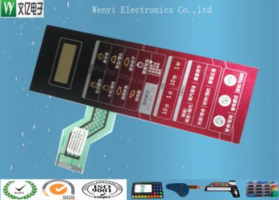 China interruptor de membrana de gravação ZIF de Polydome do passo de 2.54mm Wirelead Nikto Backahesive à venda