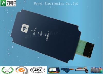 中国 WIFIの使用平らな膜スイッチF150は10のPinのメス コネクタ3M468MPの上にありました 販売のため