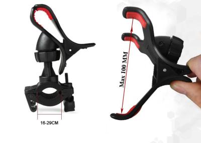 China tenedor giratorio del soporte para el manillar de la bici del apretón de 16-29m m universal para el iPhone 6 más en venta