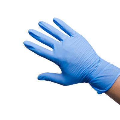 China Powder Free Household Nitrile Medical Examination Gloves EN374 for sale