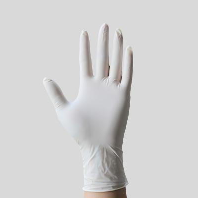 China Laboratory Antismash Latex Powder Free Disposable Gloves S XL for sale