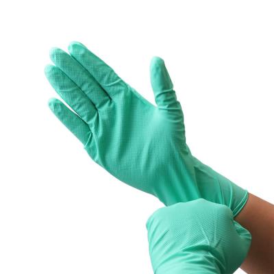 China 3A 9 Inch Xingyu Latex Free Disposable Nitrile Gloves Powder Free for sale