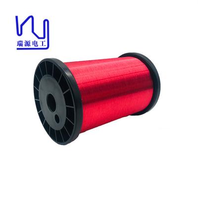 China Hochtemperatur-Kupfer-Magnetdraht, rote Farbe, 0,04 mm, heißer Wind, selbstklebend zu verkaufen