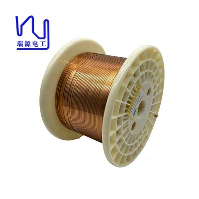 China Self Bonding Rectangular Copper Wire Aiw 2mm*0.2mm 200c Motor Winding for sale