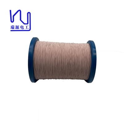 China 0.04mmx140 Shares Enameled Wire Multi Strand Nylon Silk Copper Litz for sale