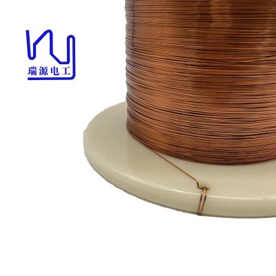 China Superthin Rectangular Enameled Copper Wire 0.50mm*0.70mm Aiw for sale