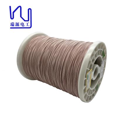 China 0.04mm*420 Class H Stranded Hf Litz Wire Polyester Served Copper For Transformers Winding for sale